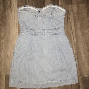 Forever 21 Jeans - Jean button up pines stripped dress by Forever 21 Forever 21 Jeans - Jean button up pines stripped dress by Forever 21